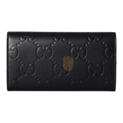 GUCCI GG LEATHER WALLET 772791 (19*10*3cm)